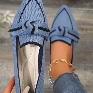 Venice Vista Florentine Flats - Blue